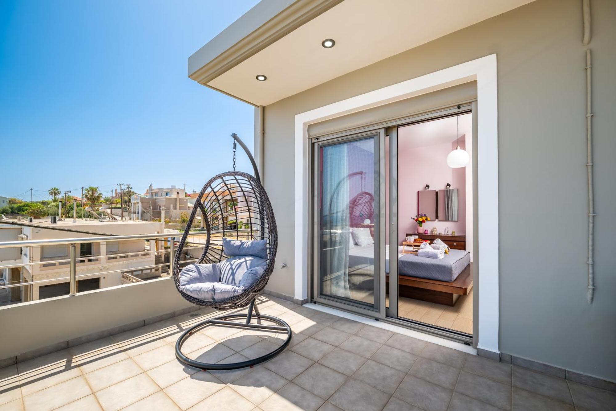 Aria Sea View, Chania スタロス エクステリア 写真