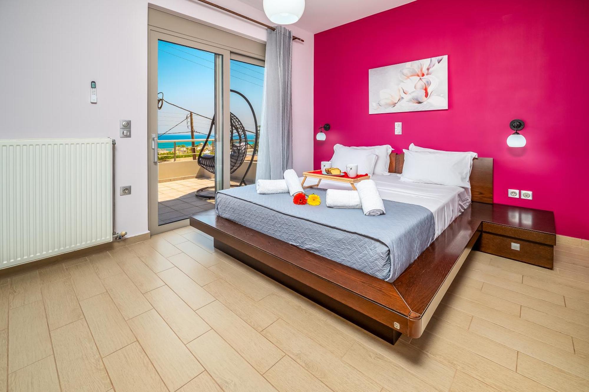 Aria Sea View, Chania スタロス エクステリア 写真