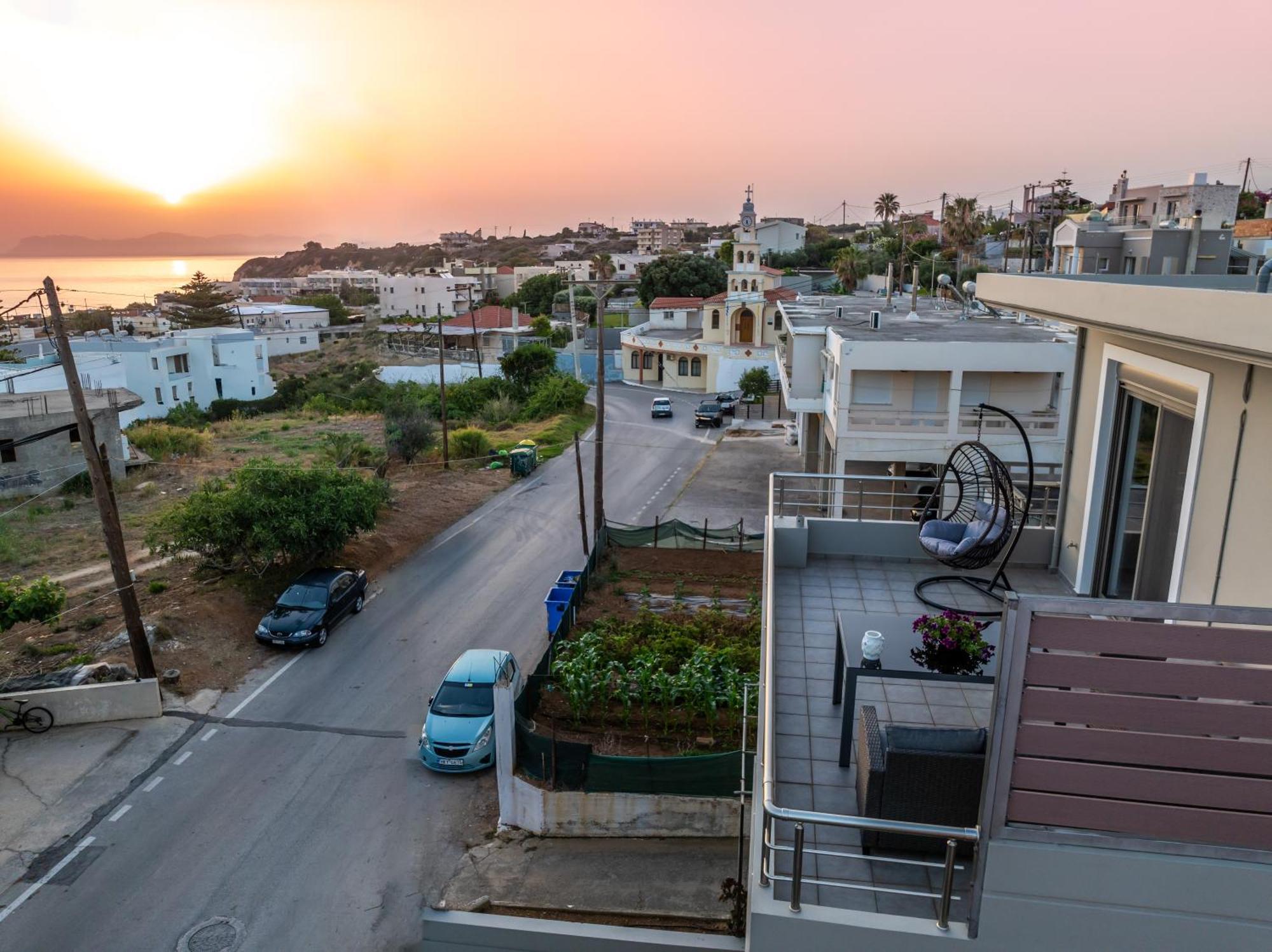 Aria Sea View, Chania スタロス エクステリア 写真